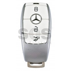 Key Shell (Smart) for Mercedes Buttons:3 / Blade signature: HU64 / With Blade / White Key Shell (Smart) for Mercedes Buttons:3 / Blade signature: HU64 / With Blade / White