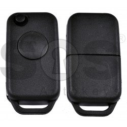 Key Shell (Flip) for Mercedes S-Class W140 Buttons:1 / Blade signature: HU39 / (Without Logo)