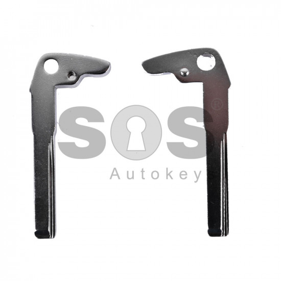 Emergency Smart key for Mercedes Blade signature: HU64 / (Model 03) / Black Fish