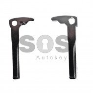 Emergency Smart key for Mercedes Blade signature: HU64 / (Model 05) / Black Fish