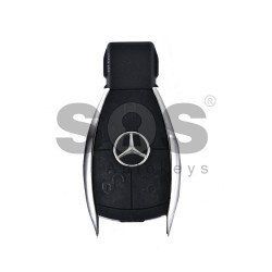Key Shell (Smart) for Mercedes Buttons:3 / Blade signature: HU64 / (Chrome) / (With Logo) Key Shell (Smart) for Mercedes Buttons:3 / Blade signature: HU64 / (Chrome) / (With Logo)