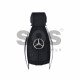Key Shell (Smart) for Mercedes Buttons:3 / Blade signature: HU64 / (Chrome) / (With Logo)