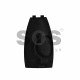 Key Shell (Smart) for Mercedes Buttons:3 / Blade signature: HU64 / (Newest FBS3/FBS4) / (With Logo)