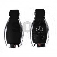 Key Shell (Smart) for Mercedes Buttons:3 / Blade signature: HU64 / With Blade / (New Vision for the Older Chrome Key) / (With battery holder) / (With Logo) Key Shell (Smart) for Mercedes Buttons:3 / Blade signature: HU64 / With Blade / (New Vision for the Older Chrome Key) / (With battery holder) / (With Logo)