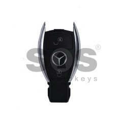 Key Shell (Smart) for Mercedes Buttons:2 / Blade signature: HU64 / (New Vision for the Older Chrome Key) / (With Logo) Key Shell (Smart) for Mercedes Buttons:2 / Blade signature: HU64 / (New Vision for the Older Chrome Key) / (With Logo)