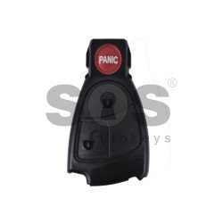 Key Shell (Smart) for Mercedes Buttons:2+1 Panic / Blade signature: HU64 / (Black Fish-THE BEST QUALITY ) / (With Logo) Key Shell (Smart) for Mercedes Buttons:2+1 Panic / Blade signature: HU64 / (Black Fish-THE BEST QUALITY ) / (With Logo)
