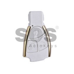 Key Shell (Smart) for Mercedes Buttons:3 / Blade signature: HU64 / (For Black Fish-Gold) / (With Logo) Key Shell (Smart) for Mercedes Buttons:3 / Blade signature: HU64 / (For Black Fish-Gold) / (With Logo)