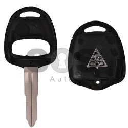 Key Shell (Regular) for Mitsubishi Buttons:2 / Blade signature: MIT7AP / (With Logo)