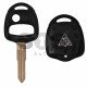 Key Shell (Regular) for Mitsubishi Buttons:3 / Blade signature: MIT7AP / (With Logo)
