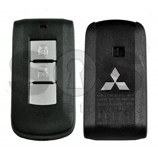 OEM Key Shell (Smart) for MItsubishi OUTLANDER,PAJERO SPORT,MONTEO.L200,PAJERO Buttons:2 / Blade signature: MIT11 / (With Logo)