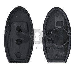 Key Shell (Smart) for Nissan Buttons:3 / Blade signature: NSN14 / (With Slot) / (With Logo)