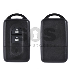 Key Shell (Smart) for Infiniti Buttons:2 / Blade signature: NSN14 / (With Blade)