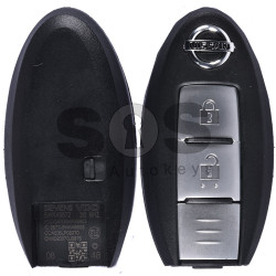 Key Shell (Smart) for Nissan Buttons:2 / Blade signature: NSN14 / (With Logo)