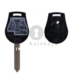 Key Shell (Regular) for Nissan Juke Buttons:3 / Blade signature: NSN14