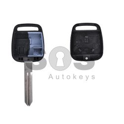 Key Shell (Regular) for Nissan Buttons:2 / Blade signature: NSN14