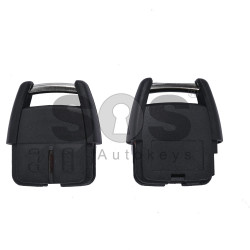 Key Shell (Head - Remote) for Opel Buttons:2