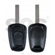 Key Shell (Regular) for Opel    Buttons:2 / Blade signature: HU100 / (Without Logo)