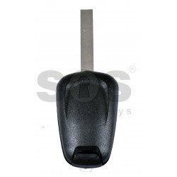 Key Shell (Regular) for Opel    Buttons:2 / Blade signature: HU100 / (Without Logo)