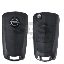 Key Shell (Flip) for Opel (Antara) Buttons:2 / Blade signature: YM27 / (With Logo)