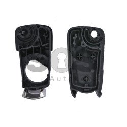 Key Shell (Flip) for Chevrolet Captiva Buttons:2 / Blade signature: YM27 / (With Logo)