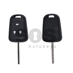 Key Shell (Regular) for Opel Astra J / Insignia Buttons:3 / Blade signature: HU100