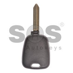 Key Shell (Regular) for Peugeot Buttons:2 / Blade signature: SX9