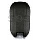 Key Shell (Flip) for Peugeot 508 /   Buttons:3 / Blade signature: HU83 /Trunk button  (Without Logo)