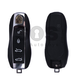 Key Shell (Smart) for Porsche Buttons:4 / Blade signature: HU66 / (With Logo)