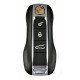 Key Shell (Smart) for Porsche Buttons:3 / Blade signature: HU66 / (With Logo) / With Blade