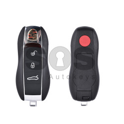 Key Shell (Smart) for Porsche Buttons:3+1 / Blade signature: HU66 / (With Logo)