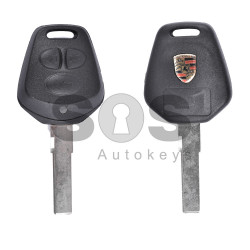 Key Shell (Regular) for Porsche Buttons:3 / Blade signature: HU66 / (With Logo)