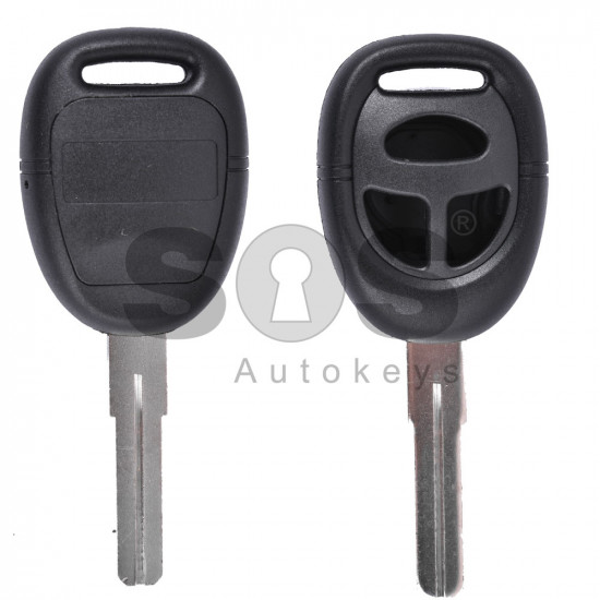 Key Shell (Regular) for SAAB Buttons:3 / Blade signature: YM27