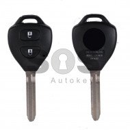 Key Shell (Regular) for Toy Buttons:2 / Blade signature: TOY43 / (With Logo)