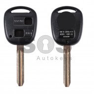 Key Shell (Regular) for Toy Buttons:2 / Blade signature: TOY43 / (With Logo)