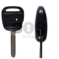 Key Shell (Regular) for Toyota Buttons:1 / Blade signature: TOY43 / (With Logo)