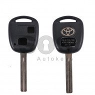 Key Shell (Regular) for Toy Buttons:2 / Blade signature: TOY48 / (With Logo)