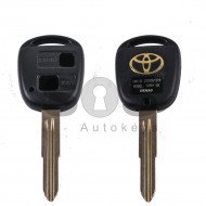 Key Shell (Regular) for Toy Buttons:2 / Blade signature: TOY41 / (With Logo)