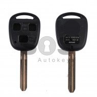 Key Shell (Regular) for Toy Buttons:3 / Blade signature: TOY43 / (With Logo)