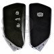 Key Shell (Smart) for VW   Buttons:3 / Blade signature: HU162T / (With Logo) / With Blade
