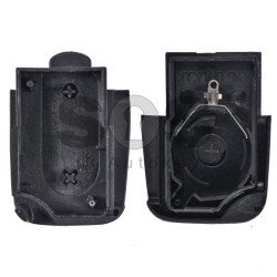 Key Shell (Back Part - Flip) for VAG Buttons:2 / Blade signature: HU66 / Battery: 2032 / (Round)