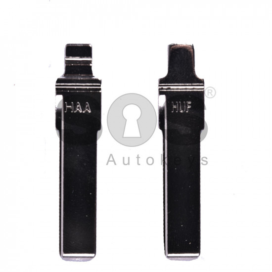 OEM BLADE for Audi A1,A3,A4,A6,Q3,Q7 (FLIP-Short) Blade signature: HU66 / Manufacture: HUF