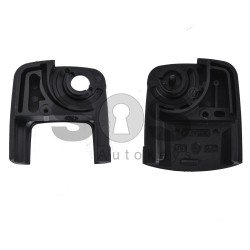 Key Shell (Front Part - Flip) for VW Blade signature: HU66 / (Square) / (With Logo) Key Shell (Front Part - Flip) for VW Blade signature: HU66 / (Square) / (With Logo)