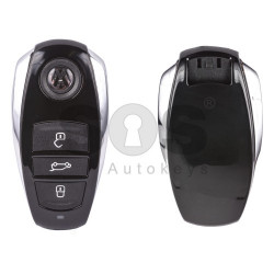 Key Shell (Smart) for VW Touareg Buttons:4 / Blade signature: HU66 / (With Logo)