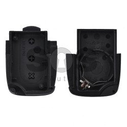 Key Shell (Back Part - Flip) for VAG Buttons:3 / Blade signature:HU66 / Battery: 2032 / (Round)