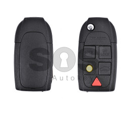 Key Shell (Flip) for Volvo Buttons:5 / Blade signature: TOY48
