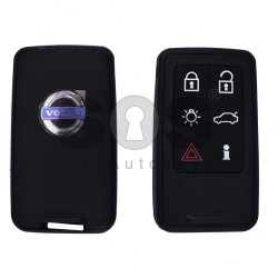 Key Shell (Smart) for Volvo Buttons:6 / Blade signature: HU101 / (With Logo)