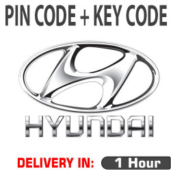 PIN CODE FOR HYUNDAI till 2018 