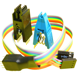 Lead with clips POMONA SOIC8 & DIP8 Lead with clips POMONA SOIC8 & DIP8